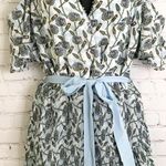 Anthropologie Foxidox ‘Lexie’ Cold Shoulder floral Wrap Dress size large Photo 0
