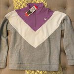 FILA NWT  Quarter Zip Sweatshirt Photo 0