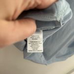 Joie  size large t shirt, cropped, with crocheted sleeves. Lovely light b… Photo 6