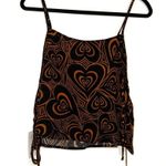 Lisa Says Gah NWT Buffy Tank in Wild Hearts Brown MEDIUM Photo 3