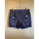 Maurice's Maurice’s Dark Wash Jean Shorts Size 10 Photo 4