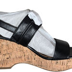 Sam & Libby Chandler Wedge Sandal in Black 9 NIB Photo 0