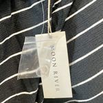 Anthropologie New  New Moon River Wrap Around Pin Striped Skirt - Size Large Photo 9