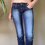 Daytrip Aquarius Dark Wash Cropped Jeans Photo 3