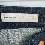 Anthropologie Pilcro Gold Shimmer High-Rise Denim Leggings Jeans Blue 32 Photo 8