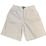 Vintage White Giorgio Sant Angelo Jean Shorts Women’s Large 14 Casual 80s 90s! Photo 0