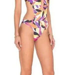 NEW‎ L'Agent by Agent Provocateur Avril swimsuit, multicolor, small White Photo 0