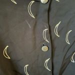 Vtg Witch moon midi dress black Size M Photo 6