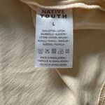 NWT Native Youth 100% Cotton Peach color Vest Tank L Orange Size L Photo 3