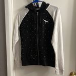 PINK - Victoria's Secret PINK Victoria’s Secret Hoodie Sweater With A Big Dog Logo In The Back Photo 0