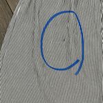 White House | Black Market Striped High Rise Wide Leg Pants Modest Mature M Photo 7