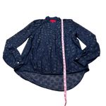 Jennifer Lopez 3/$15 sheer polka dot blouse Photo 1