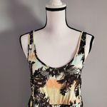 S.O.R.A.D. By ATV Sleeveless Palm Tree Romper M Black Size M Photo 2