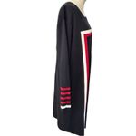 Tommy Hilfiger  Navy blue & red Racing Stripe Sweater Dress Size XXL Photo 4