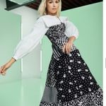 Sandy Liang NEW Women’s Patchwork Smocked Dress Photo 0