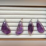 NWOT Uruguay Natural Therapy Amethyst pendant in Large size/22.42g Photo 0