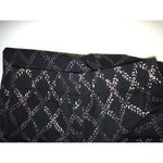 Isaac Mizrahi New Womens Live! Stretch Black Silver Foil Leaf Pants 2 T Tall Photo 7