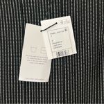 Theory  Panel Knit Sleeveless Dress Womens Size P / 0 Black White Stretch‎ NEW Photo 2