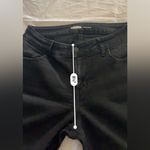 Old Navy  super skinny denim pants size 2 black stretchy zip fly pockets pants Photo 11