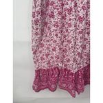 VTG Comfort Choice Floral Peasant Prairie Mumu Sleep Gown Women 2X Pink Size XXL Photo 4