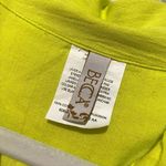 Becca Gauzy Midi Shirtdress in Neon Yellow Small Photo 6