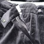 Sportmax Women’s Size 2 36 Black Velvet Tuxedo Stripe Trousers Dress Pants Photo 7