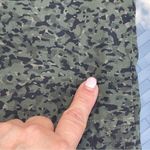 Ecru Ronan Midi Shirtdress, Green Camo, sweater cuffs long sleeves, collar Sz XS Photo 11