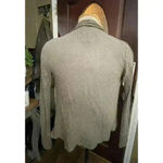 cupio  Size Sm Olive Green Waffle Open Front Cardigan Photo 1