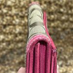 Coach  Signature Monogram Pink & Brown Wallet Photo 5