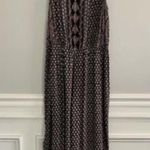 Aeropostale  Jumpsuit size small Bohemian Paisley Pom Pom Wide Jeg Cropped Photo 3