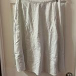 Hillard & Hanson Hilliard & Hanson White Embroidered Midi Skirt 6 Photo 0