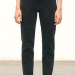 AGOLDE Women's Size 31 Black Wash Denim High Waisted Ankle Skinny Jeans Photo 0