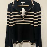 Black and White Striped Sweater by Rio & Rian Size M Size M Photo 0