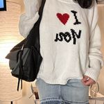 I Love You Sweater Multiple Size M Photo 2