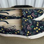 Keds  Rifle Paper Co Women's Floral Sneakers - Navy Blue and Multicolor Photo 1