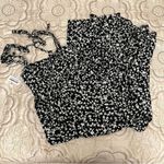 Old Navy Tie-Shoulder Floral-Print Split-Front Midi Swing Dress NEW Size XXL Photo 6