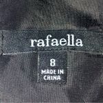 Rafaella Dress Womens 8 Used Black Cream Sleeveless Photo 7