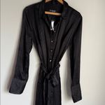 J.Crew NEW  Drapey shirtdress in luster crepe 10 Photo 4