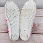 Isaac Mizrahi  Pink Strawberry Slip On Flats Loafers Comfy Fabric Size 7 Photo 8