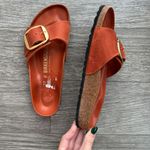 Birkenstock Madrid Big Buckle Orange Sandals Photo 4