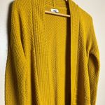 Old Navy CLEARANCE! Gold  Heavy Long Open Sweater Size S EUC Photo 2