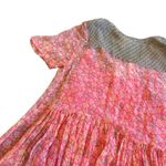 Maeve Anthropologie Coral Print Mini Dress Sheer w/ Liner Floral Size 4 Women's Photo 8