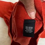 Premise Studio Premise Bold Rust color Women's Cardigan with decorative buttons Photo 7