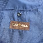 Oak Hill Men's Blazer Mens 2XL 50R 52R Blue Check Sport 2 Button Suit Jacket Size undefined Photo 9