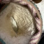 Muk Luks brown with sweater print slippers in medium 7/8 Size undefined Photo 4