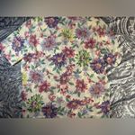 Bonworth Vintage White  Buttonup Pastel Floral Flowers XXL Photo 9
