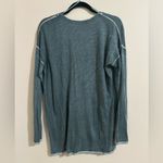 Lululemon  Cashlu V Neck Sweater Arctic Green Cashmere Blend Photo 4
