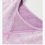 Source Unknown Womens Oversized Tshirts Tops Blouse Mineral Wash Exposed Seam Purple Size 3x Photo 6