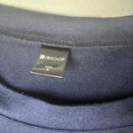 RUBZOOF Navy Lounge Set Sweatpants Crewneck Sweater Women’s L Cozy Soft Elastic Blue Size L Photo 5