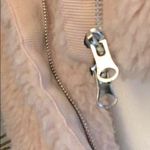 PacSun X/Sm Pink Full Zip Sherpa Inspired Fuzzy Teddy Bomber Jacket Photo 7